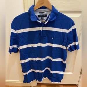 Men’s Tommy Hilfiger blue & white polo
